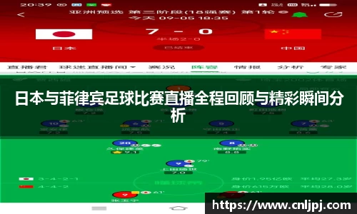 日本与菲律宾足球比赛直播全程回顾与精彩瞬间分析